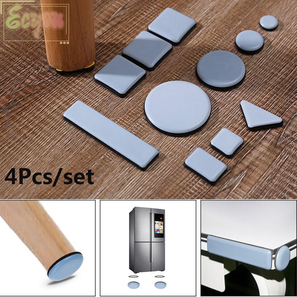 ECYOU 4pcs Furniture Leg Slider Pads Anti-abrasion Thickening Easy Move ...