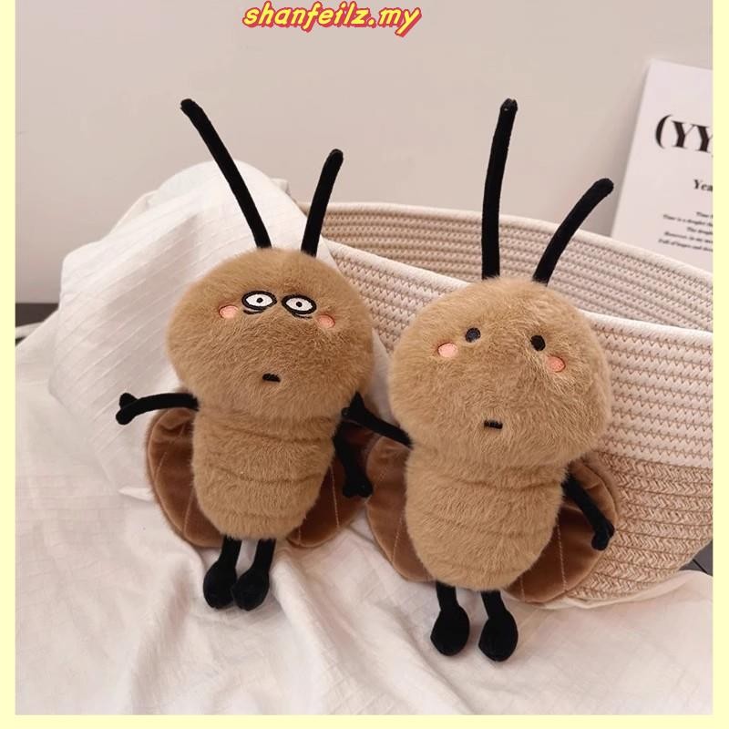 Cockroach Lipas Funny Fun Small Doll Plush Toy Stuffed Dolls Anak ...