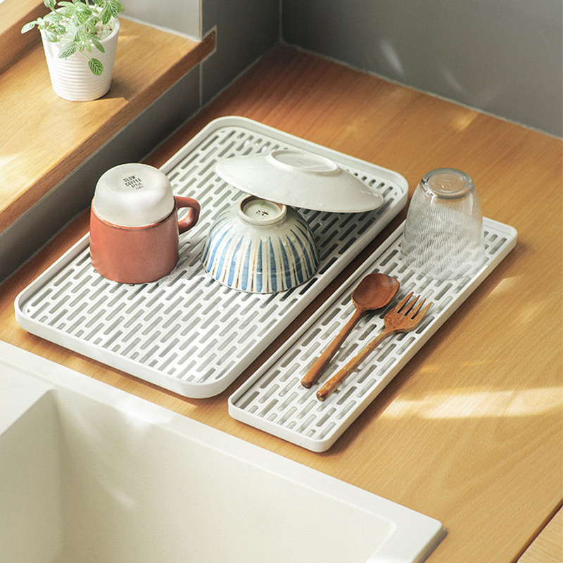 Glass Tray Dish Drainer There Is A Water Screen. Are 4 Sizes ...