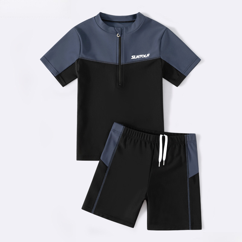 YUKE Boys Fashionable Split Style Swimming Suit Outdoor Swimsuit for ...