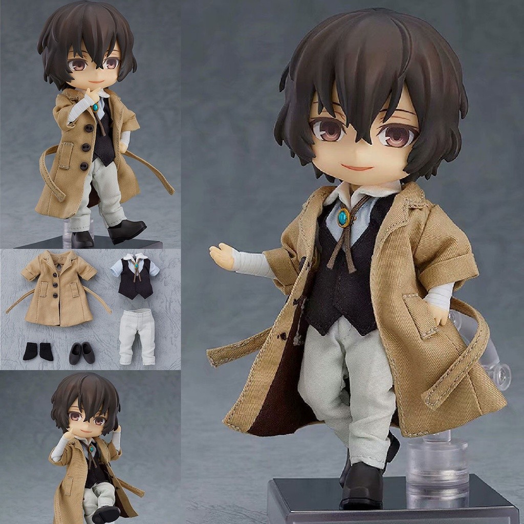 ZST Nendoroid Bungo Stray Dogs Action Figure Edogawa Rampo Dazai Osamu ...