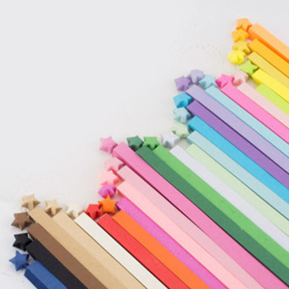 540 Sheets Creative Gradient Color Five-pointed Star Craft Origami ...
