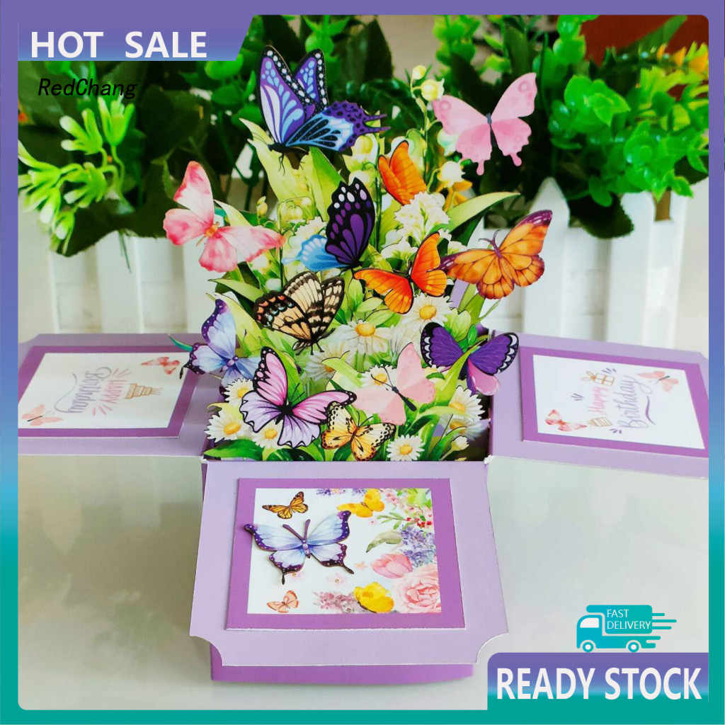 Happy 90th Birthday Pop Up Card 3D Card Keepsake - Hummingbirds Perfect For Her, Female, Friend, Mum, Gran - UK - View #2