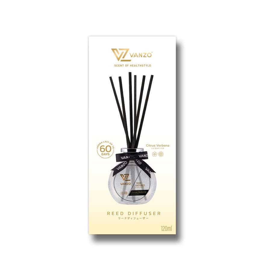 VANZO Reed diffuser citrus verbena 120ml | Shopee Malaysia