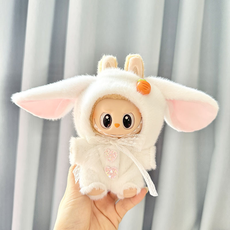 Only Clothes] Labubu 12th Generation Keychain Labubu Clothes Pendant ...