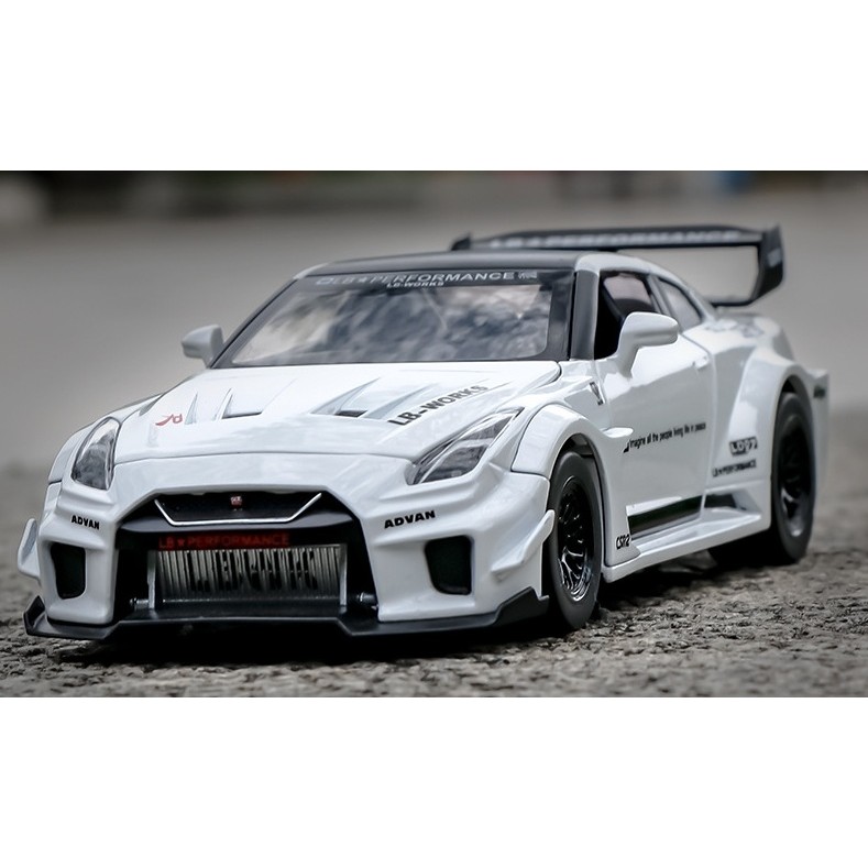 LB performance Work 1:32 Skyline Ares Nissan GTR CSR2 Alloy Sports Car ...