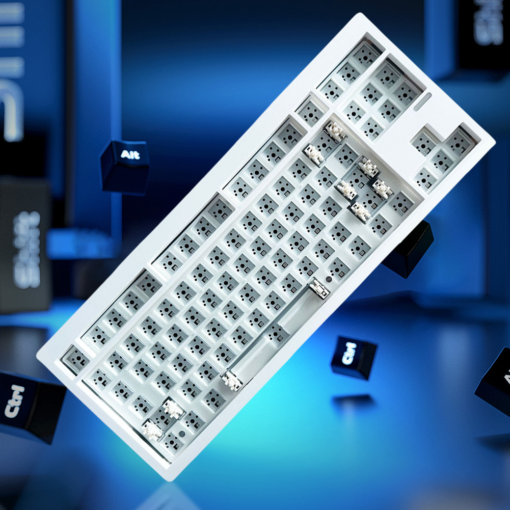 Customized Mechanical Keyboard Kit 2.4G/BT 5.0/Wired Hot-swappable ...