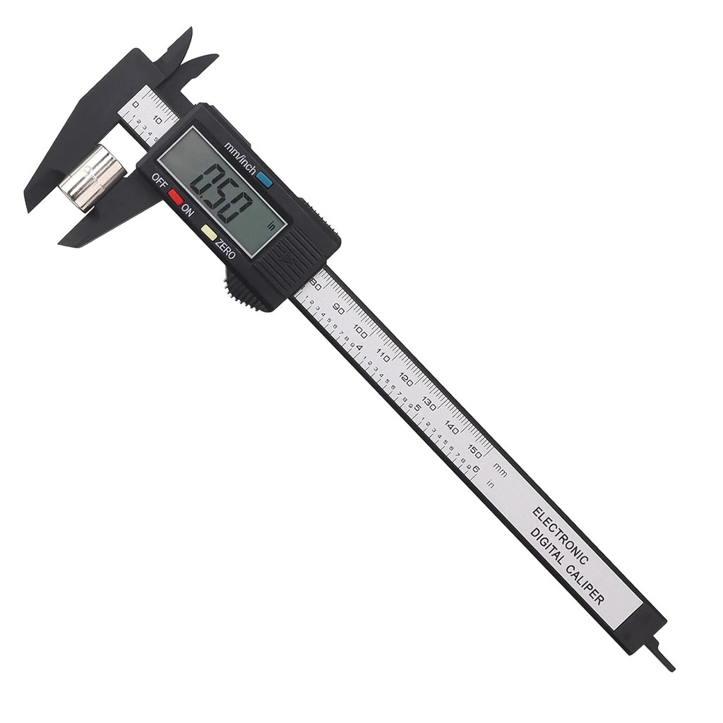 Digital Vernier Caliper,150mm 6 Inch Electronic Micrometer Caliper With ...