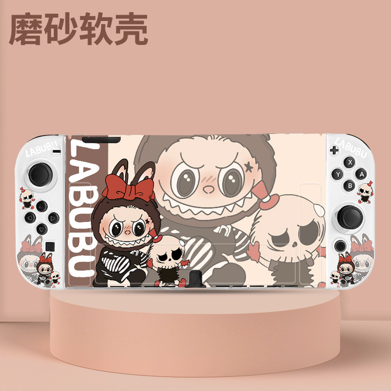 Nintendo Switch labubu Nintendo Switch Protective Case Transparent Soft Silicone