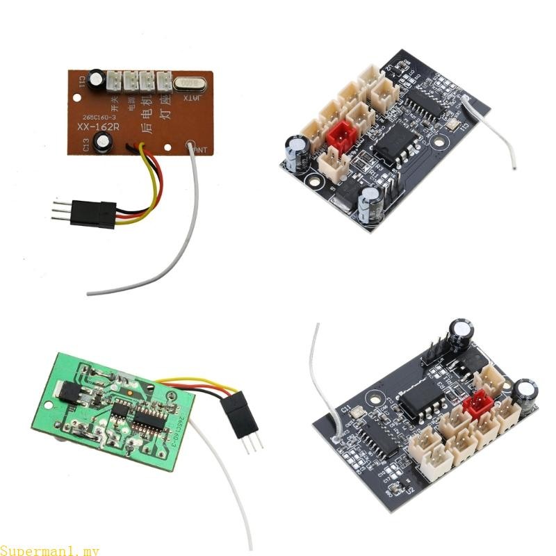BESSTUUP RC Receiver Board ESC Control For WPL B1, B14, B16, B24, C14, C24 1/16 Scale Army Trucks – Upgrade Your RC’s Performance & Control