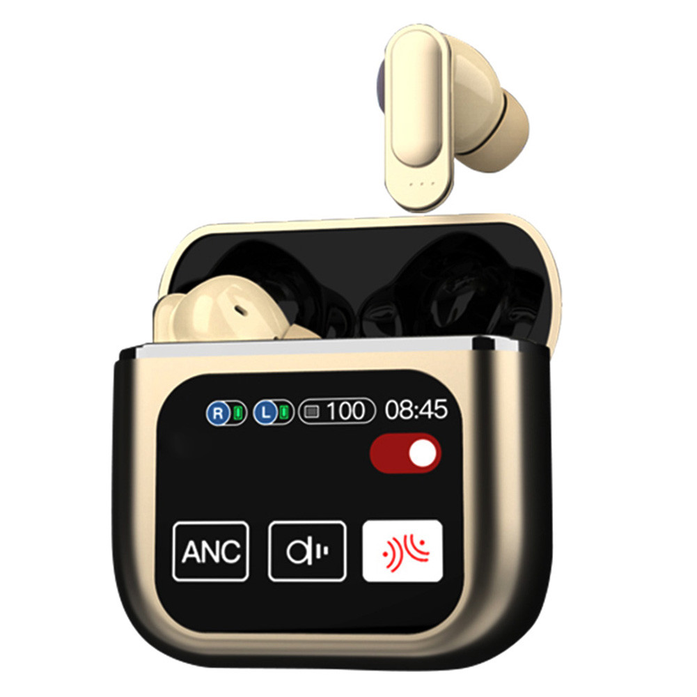 [getdouble.my] Wireless Bluetooth-compatible Earphones Anc Enc Noise 