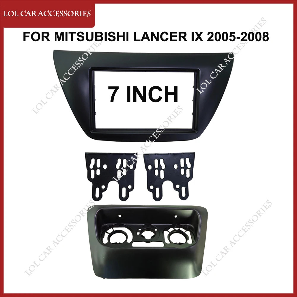 7 Inch Car Radio Fascias For MITSUBISHI Lancer IX 2005-2008 2 Din Head ...