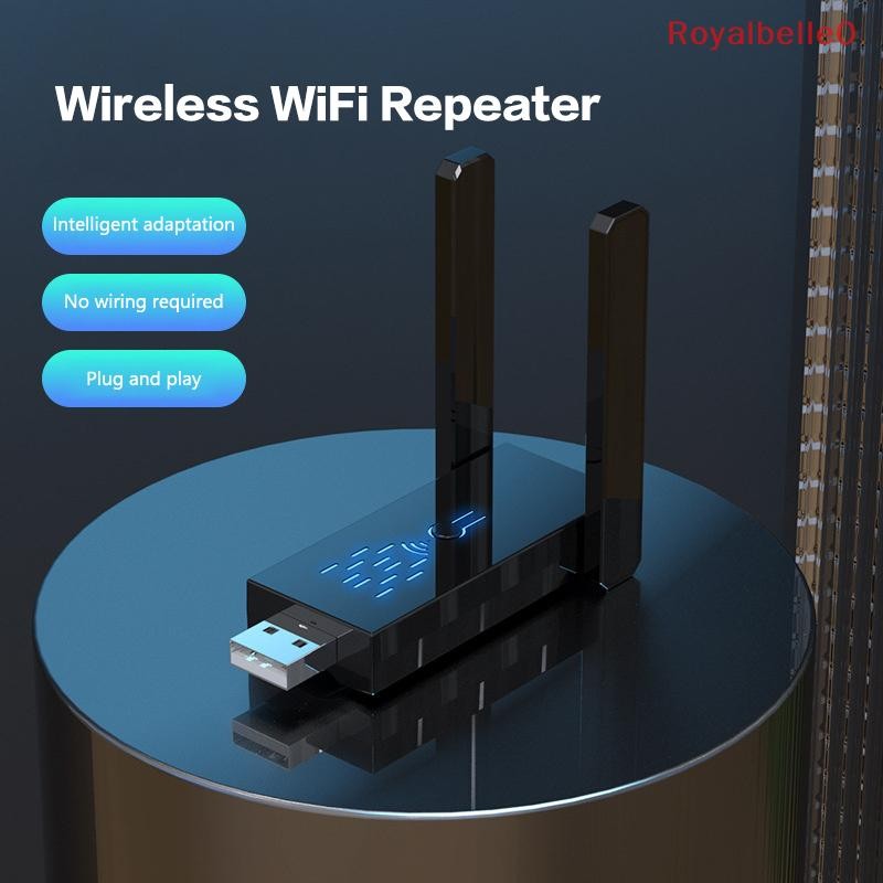 {Royalbelle0} 300Mbps Wireless USB WiFi Repeater Adapter Extender Drive ...
