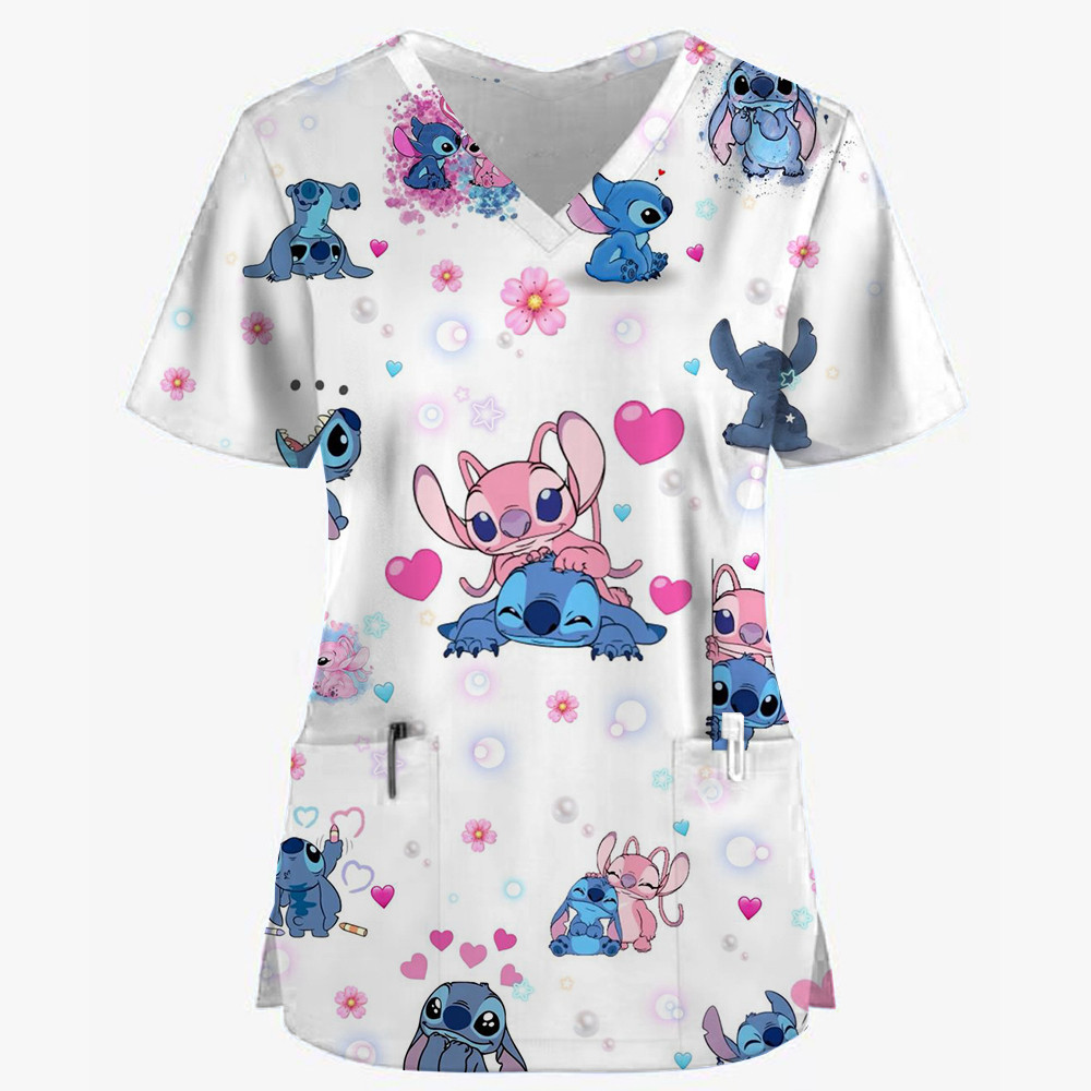 Soft Touch Cotton Sexy Cursed Nurse T-shirt From Omen
