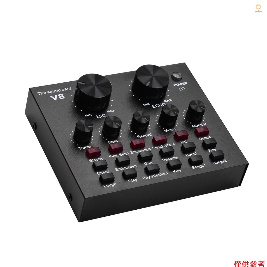 External Audio Mixing Sound Card USB Audio Interface with Multiple ...