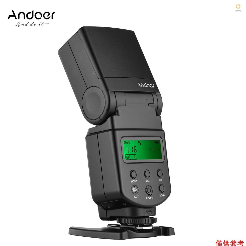Andoer Universal Flash Speedlite GN40 Adjustable LED Fill Light On ...