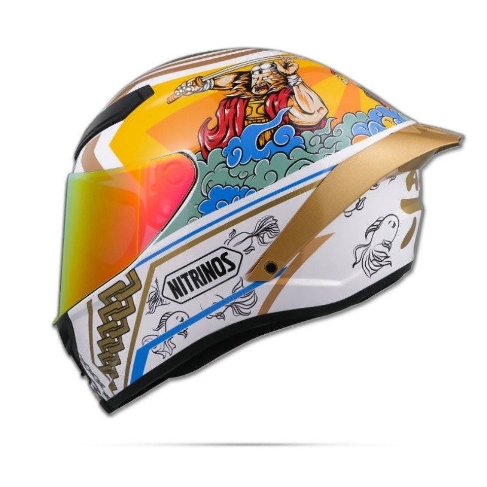 Sg Motorcycle Helmet Full Men Women Full Helmet Full Coverage Unique ...