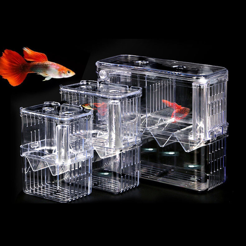 Fish Tank Isolation Hatching Box Breeding Box Acrylic Suspended Type ...