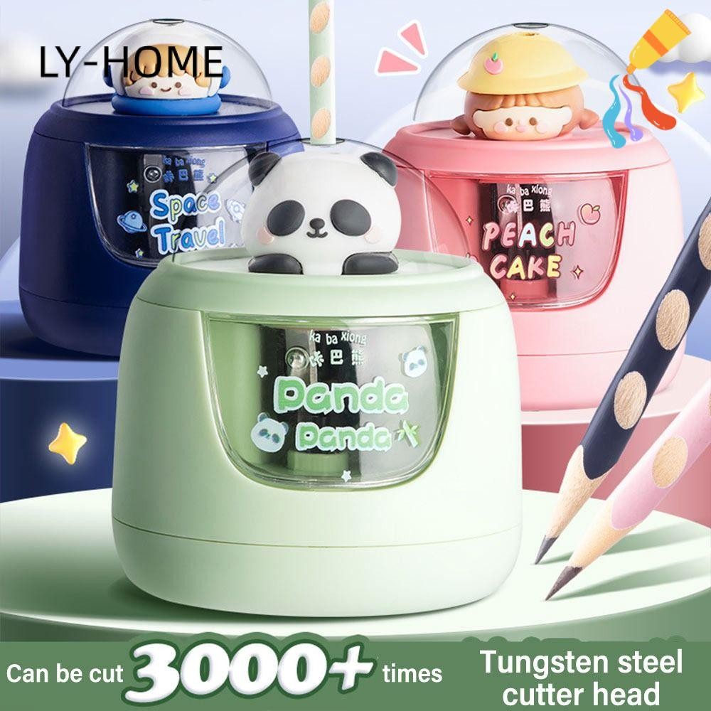 LY-HOME Automatic Pencil Sharpener, Automatically Enters Lead Anti ...