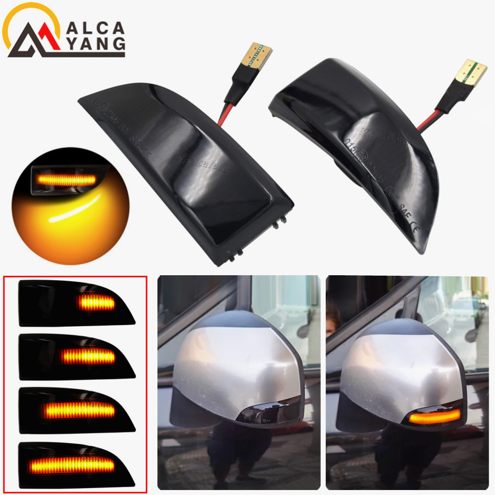 2X LED Dynamic Turn Signal Indicators Fit For Renault Megane MK3, Fluence, Latitude, Laguna III, Scenic III