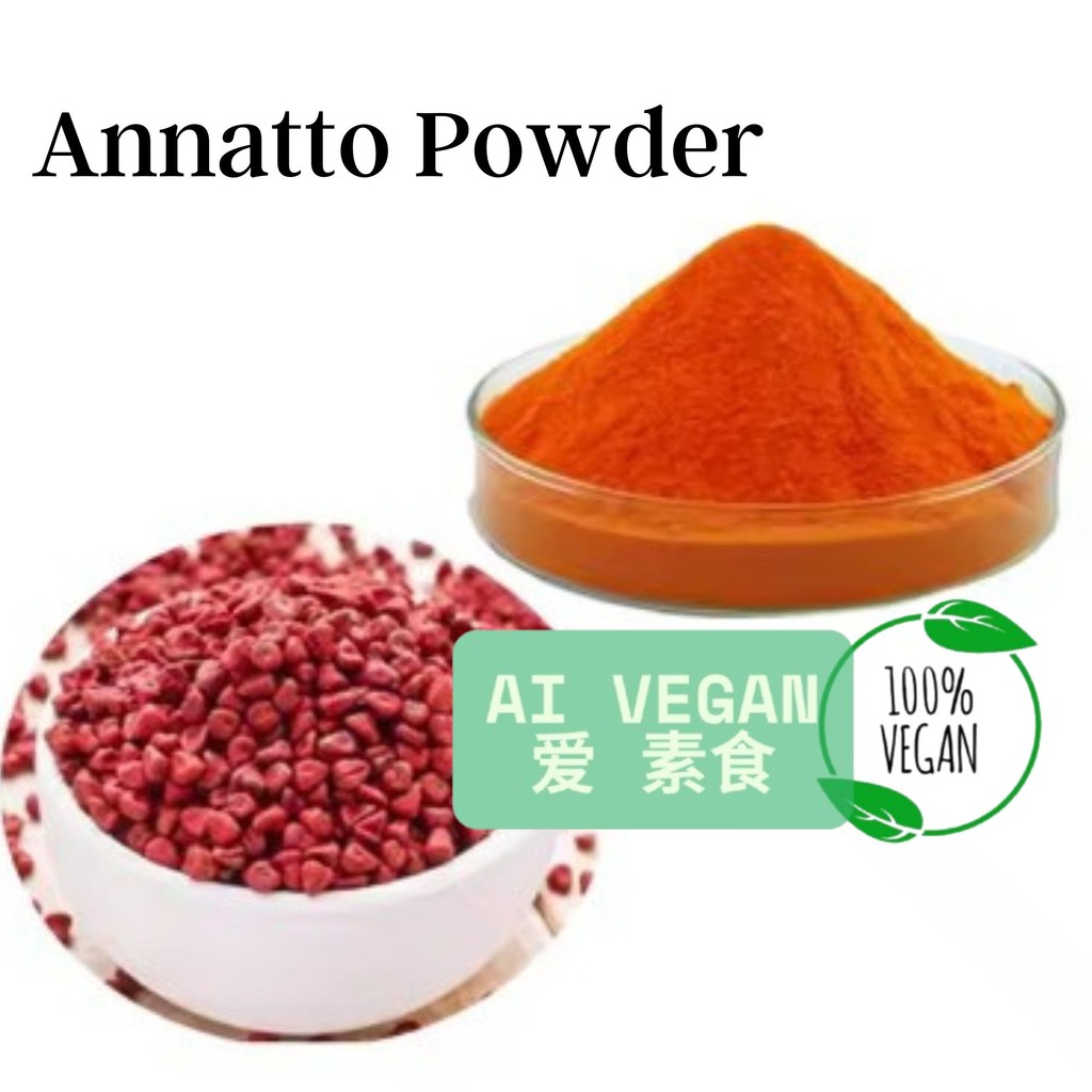Annatto powder 1KG ,100% pure natural | Shopee Malaysia