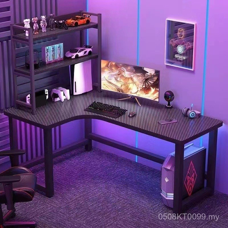 Corner Gaming Table Computer Desk Desktop Household Double Desk Sg 11134201 7rfey