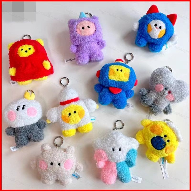 YTS TREASURE TRUZ Cartoon Plush Dolls Gift For Girls Bag Pendant ...