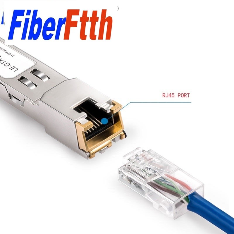 Gigabit 1.25G Module RJ45 Connector SFP Compatible 10/100/1000 RJ45 ...