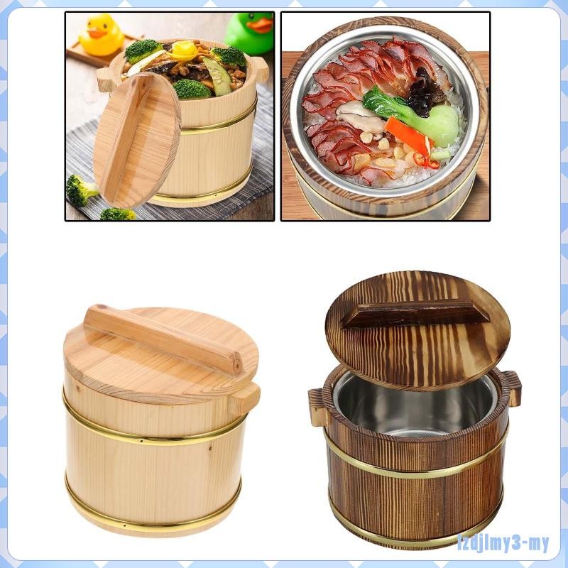 [LzdjlmyabMY] Japanese Rice Mixing Bowl Multipurpose Rice Steamed Cask ...