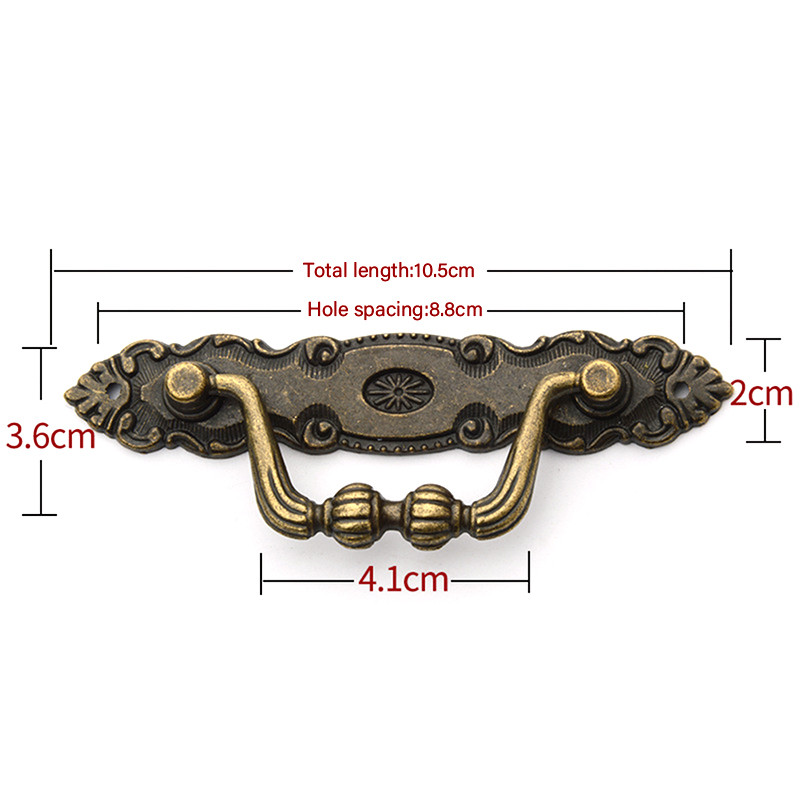 col Antique Pull Handles for Drawer Cabinet Door Chest Box Bin Metal ...