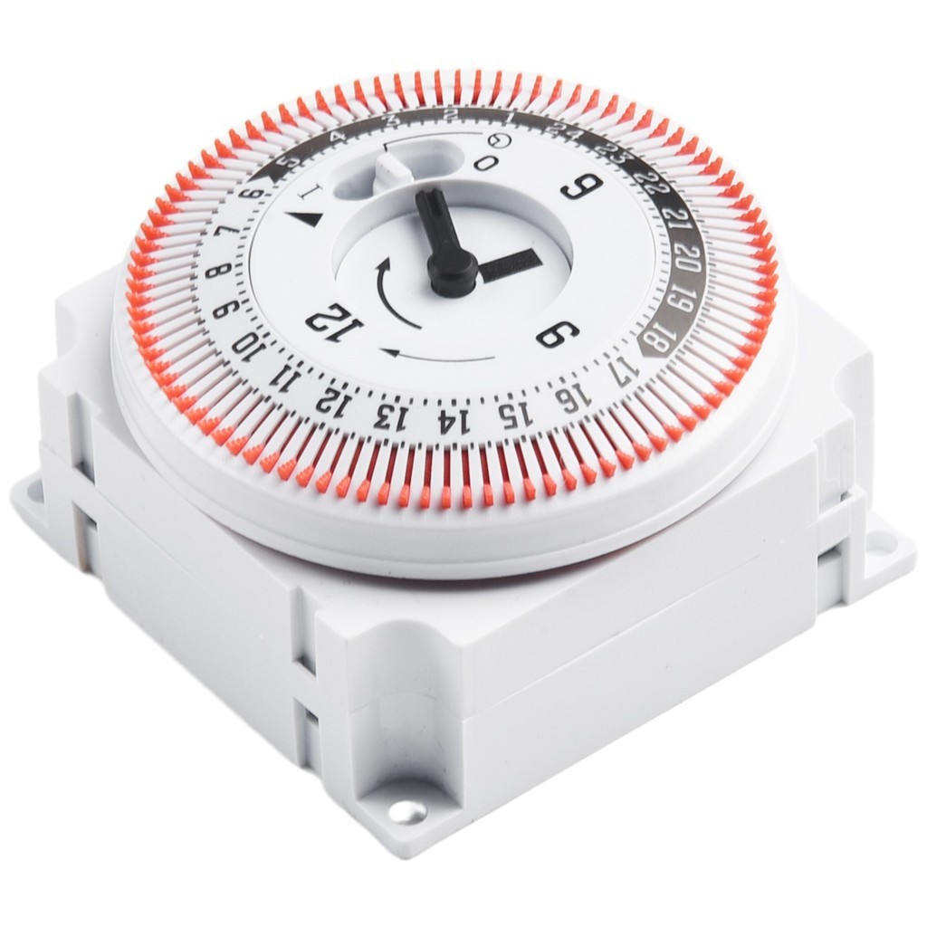 [BTSL] Mechanical 24 Hours Timer Switch Industrial Timing Device Panel ...