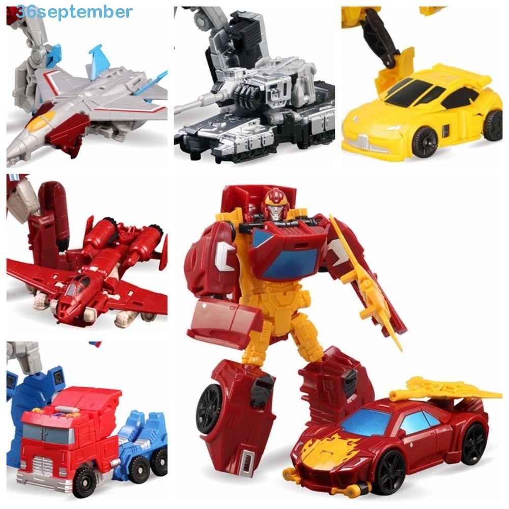 SEPTEMBER Transformation Robot Cars Model, Toy Figures Cartoon Prime ...