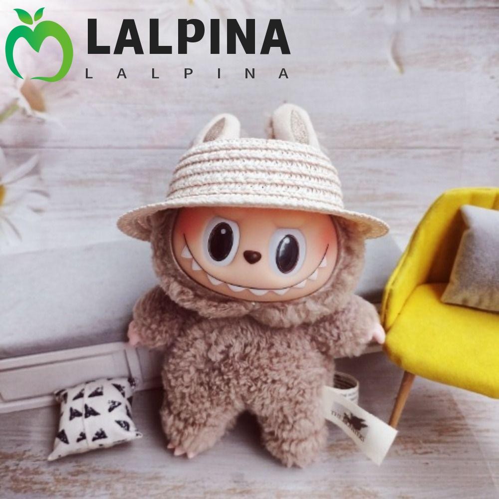 LALPINA Labubu Doll Straw Hat, Labubu Time To Chill Sunhat Labubu ...