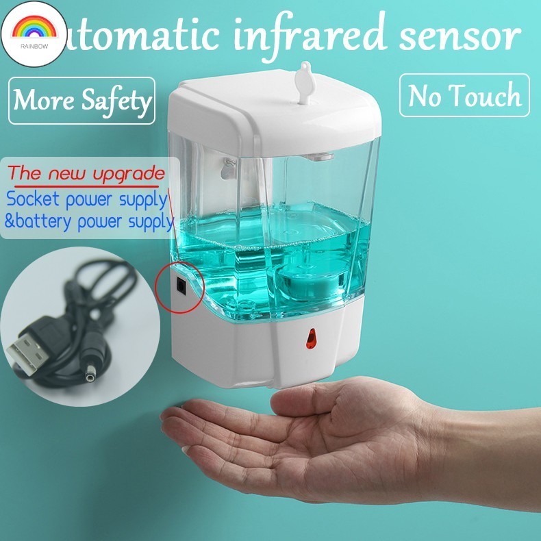 RD 1pcs 700ml Capacity Automatic Soap Dispenser Touchless Sensor Hand ...