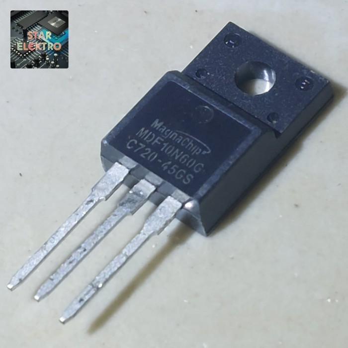 Mdf10n60g To-220f MagnaChip MDF10N60 MDF10N606 MDF 10N60 10N60G Mosfet ...