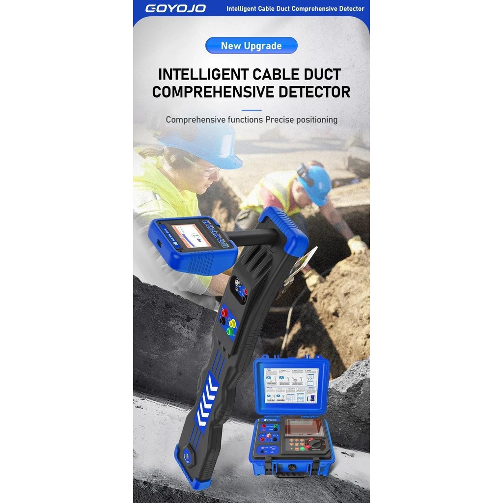 New Underground Pipeline Meter Metal Pipe Line Detector Wire and Cable ...