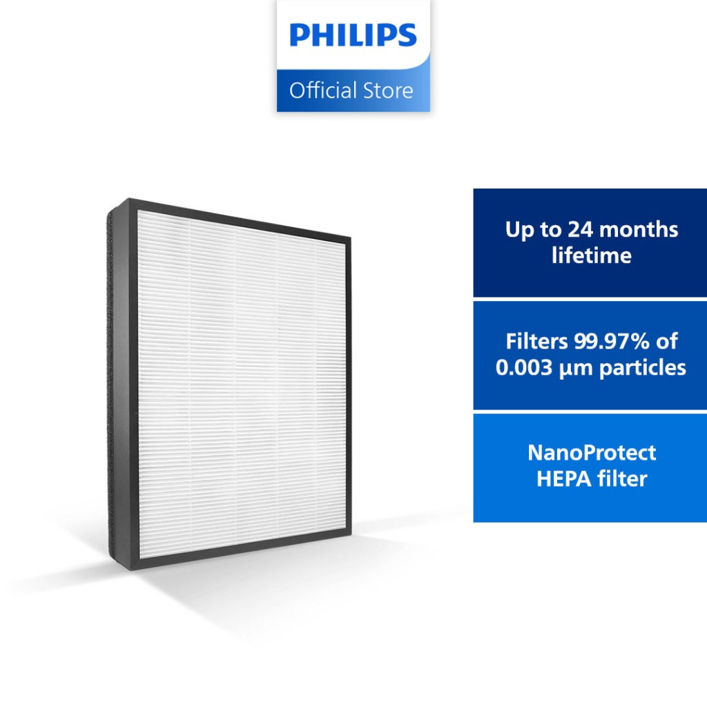 FY0611 Ersatzfilter für Philips 600 Serie Luftreiniger AC0650/10 AC0651/10 H13 True HEPA Filter FY0611/30 Luftfilter Ersatz (2 Stück