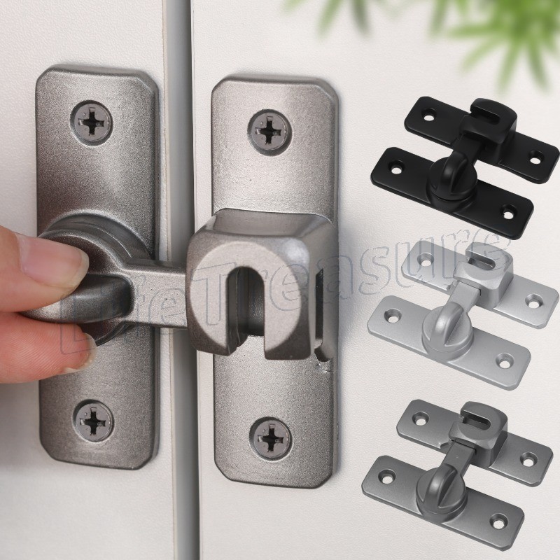 Aluminum Alloy Sliding Door Locks - Replacement Anti-theft Buckle ...