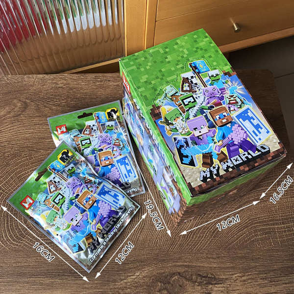 minecraft toy minecraft figure Minecraft Building Block Blind Bag Man ...