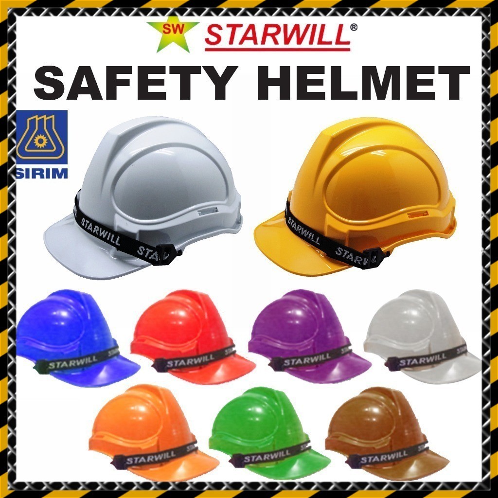 STARWILL SAFETY HELMET (SIRIM) PG-HG1-PHSL ABS STARWILL SAFETY HELMET ...
