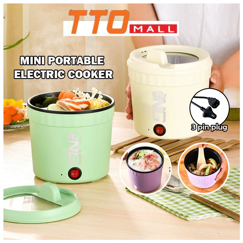 [TTO] Mini Electric Cooker Small Cooking Non-Stick Multifunctional ...