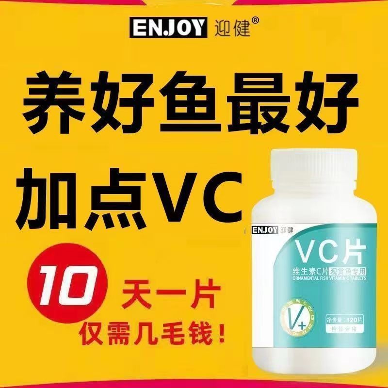 Tropical Ornamental Fish Dedicated VC Tablets Fish Culture Vitamin C ...
