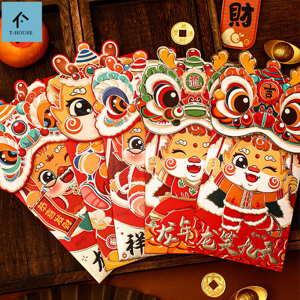 Snake Year Red Packet Auspicious Bag For Lunar Spring Festival Favors ...