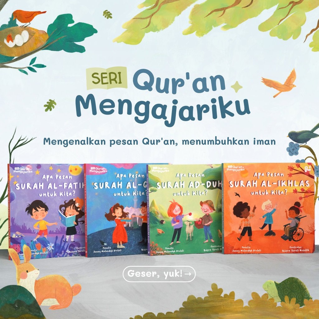 Islamic Children's Stories (boardbook) | Teach My Quran Series | Drip ...
