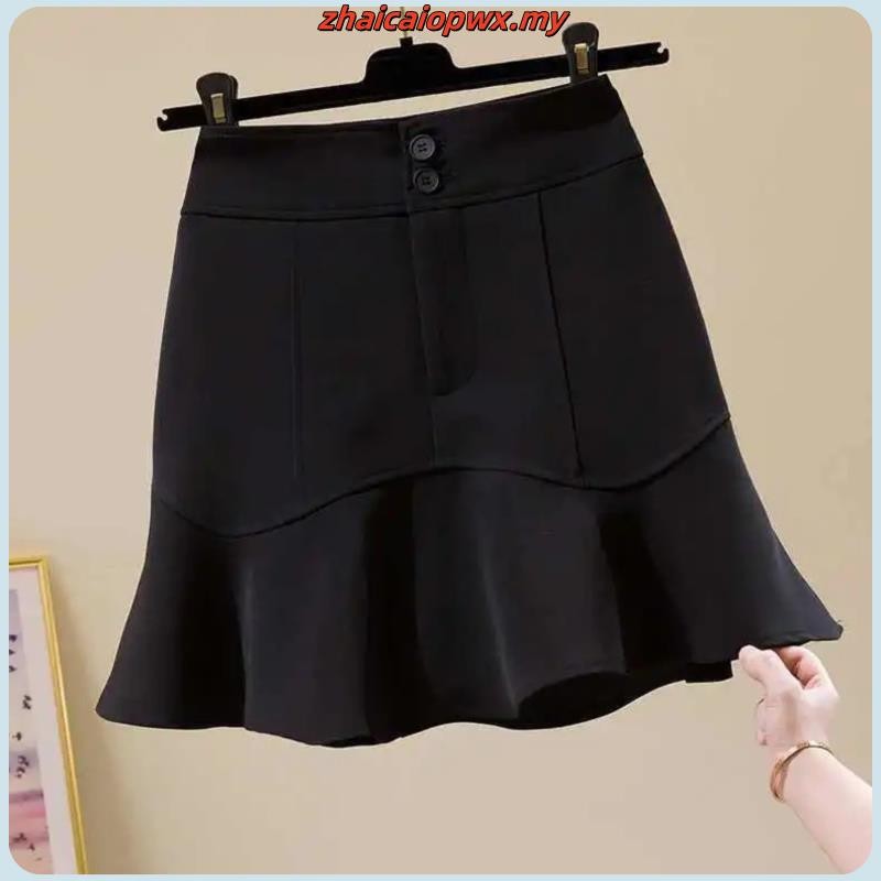 Fishtail Skirts Women's Summer 2025 High Waist A Korean Design Sense ...