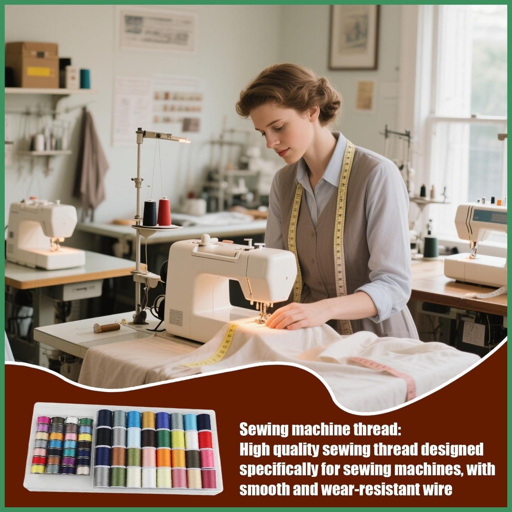 Sewing Thread Assortment Assorted Colors 32 Top Load 28 Bottom Load ...