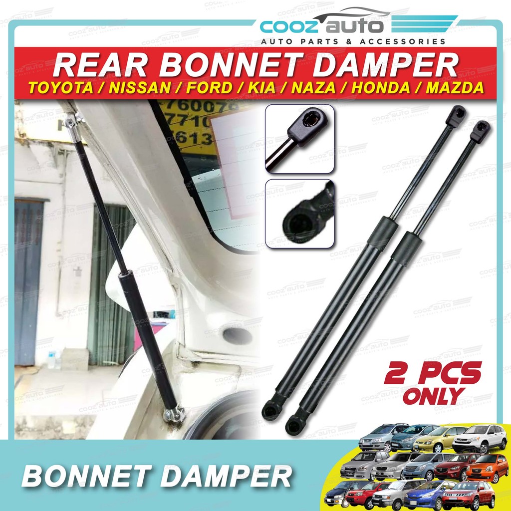 Car Rear Damper Hood Absorber Honda CRV Stream Toyota Wish Unser Mazda ...