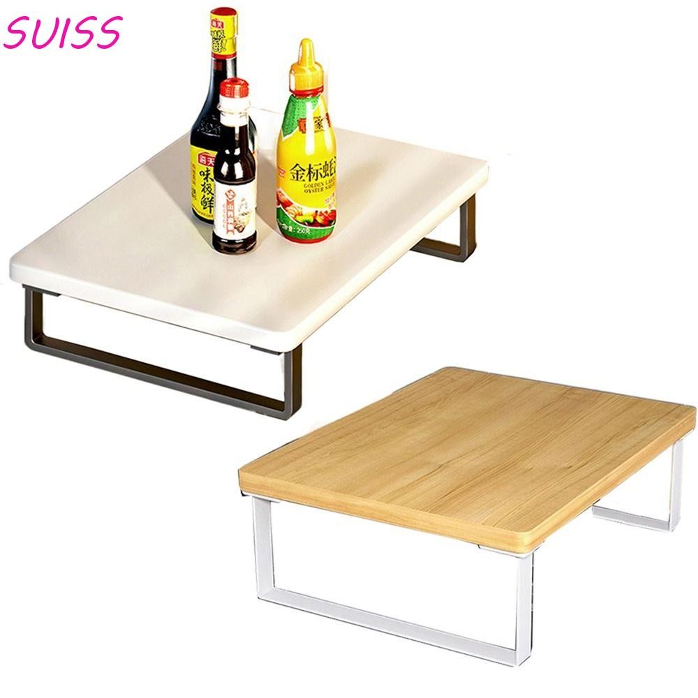 SUISS Kitchen Counter Rack, Extra Storage Waterproof Cabinet Spice ...