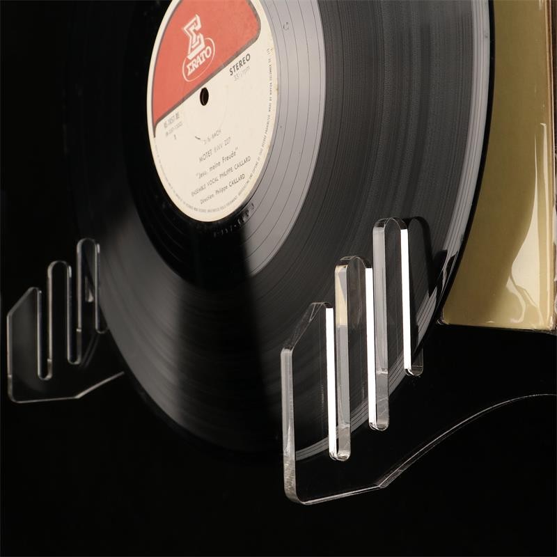 SUM Clear Vinyl Record Holder Vinyl Record Storage Rack Versatile Vinyl ...