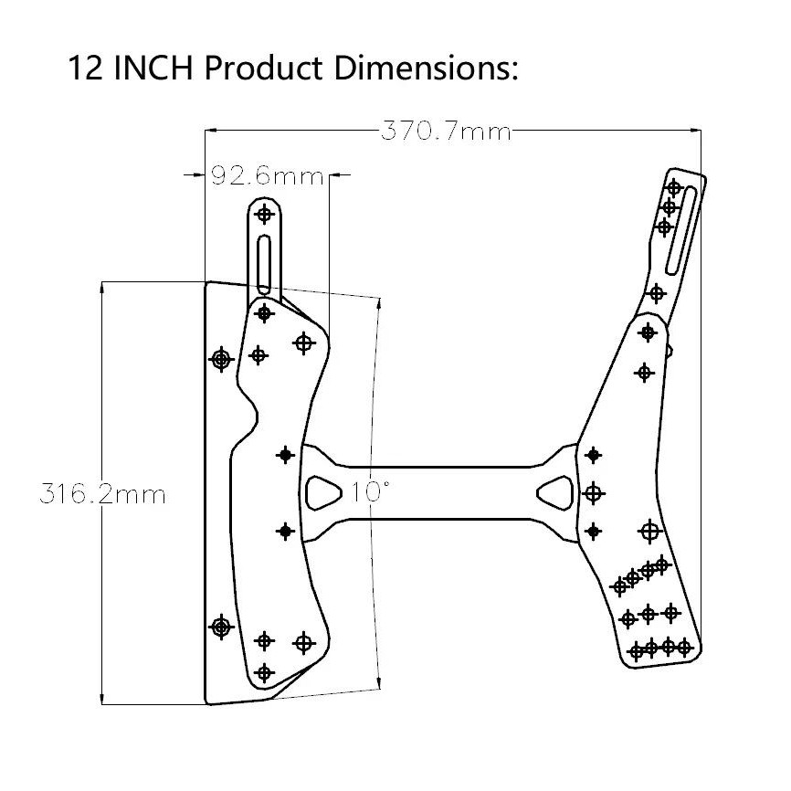 Professional 8 inch 、10 inch 、12inch Aluminum Array Rigging For Line ...